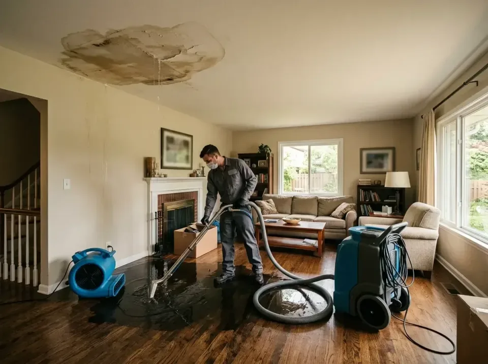 attic-pipe-burst-ceiling-drip-008 — frequently asked questions, Water Damage Restoration & Carpet Care in Boynton Beach, FL